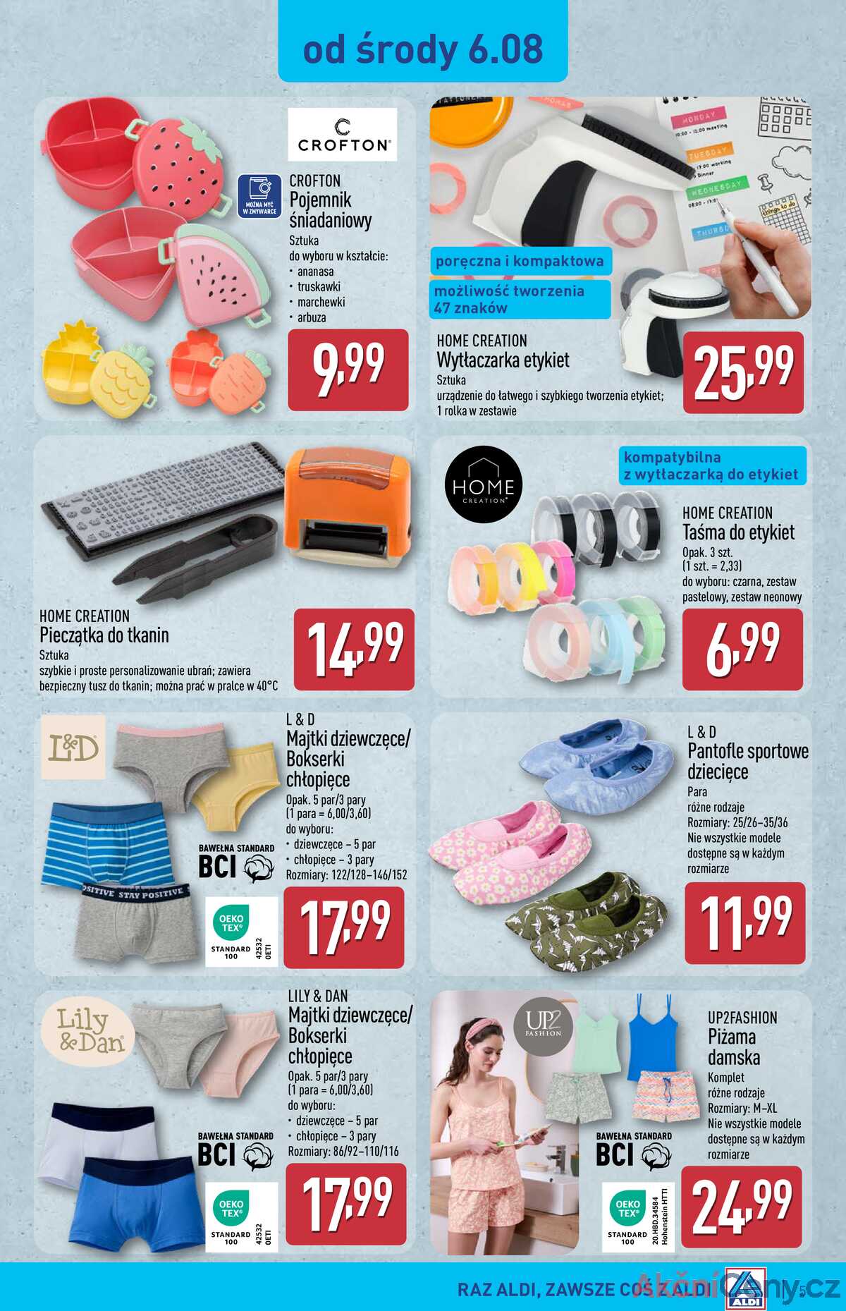 Leták Aldi Polsko 6.8.-12.8.2025 strana 5