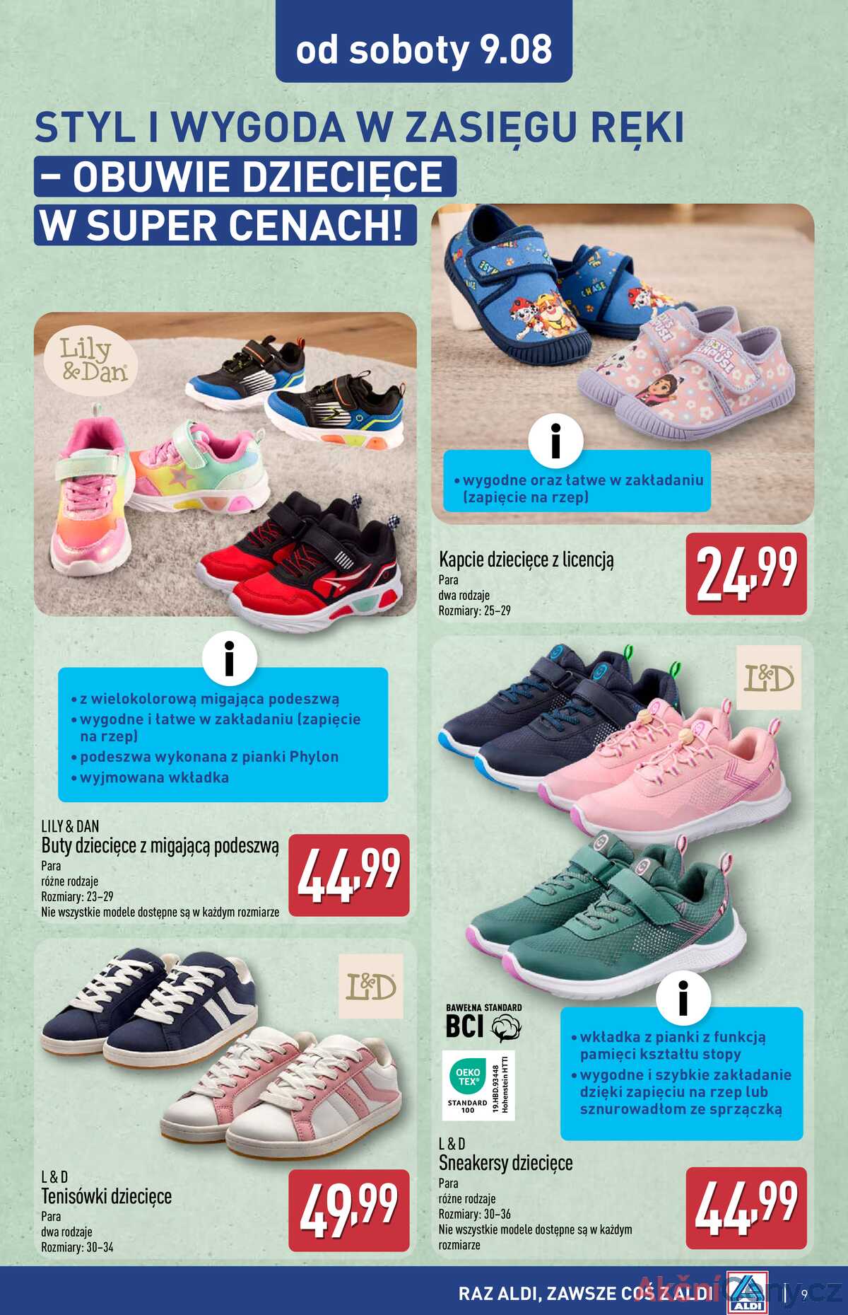 Leták Aldi Polsko 6.8.-12.8.2025 strana 9