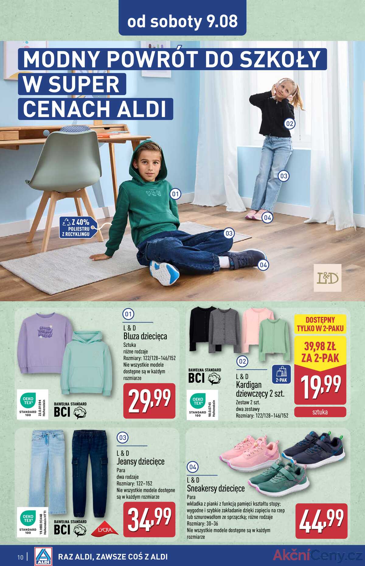 Leták Aldi Polsko 6.8.-12.8.2025 strana 10