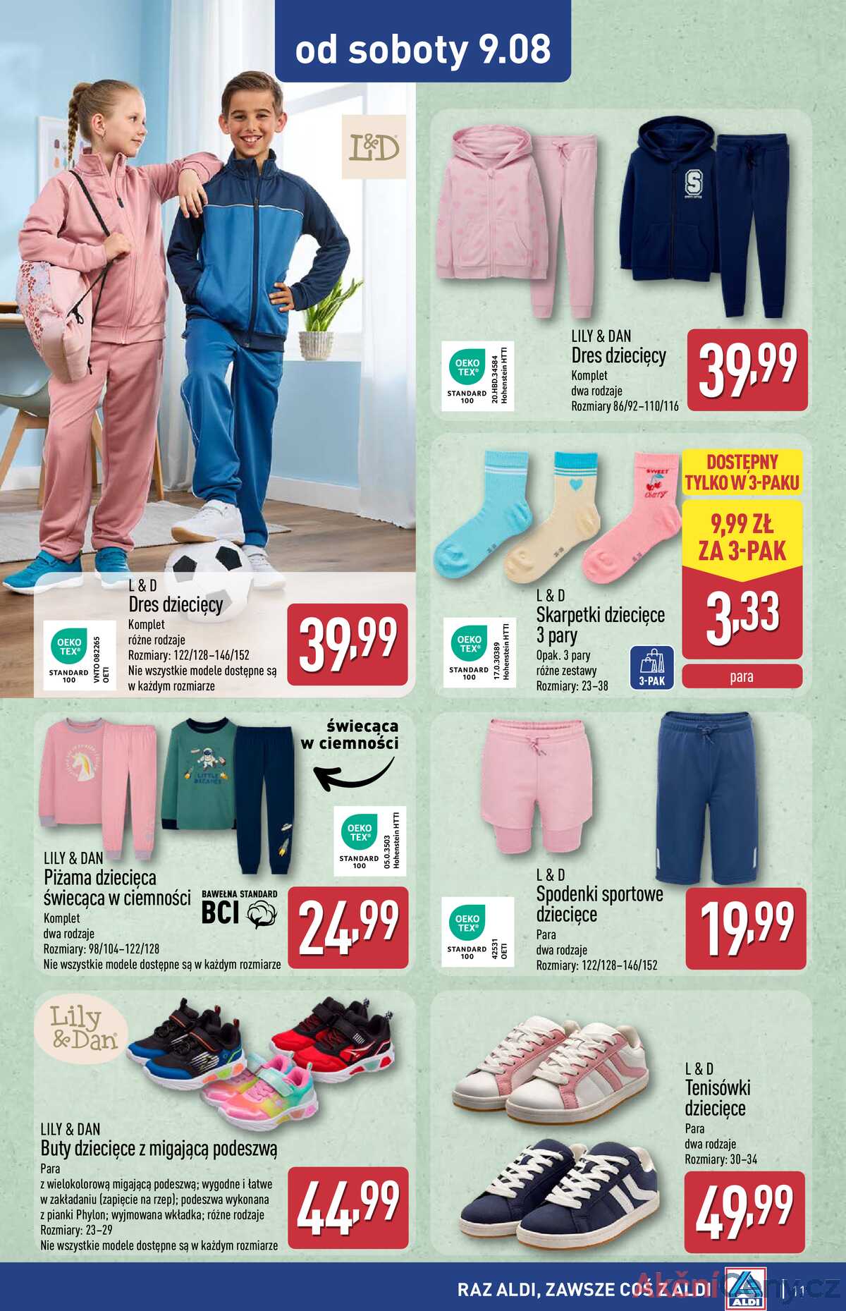 Leták Aldi Polsko 6.8.-12.8.2025 strana 11