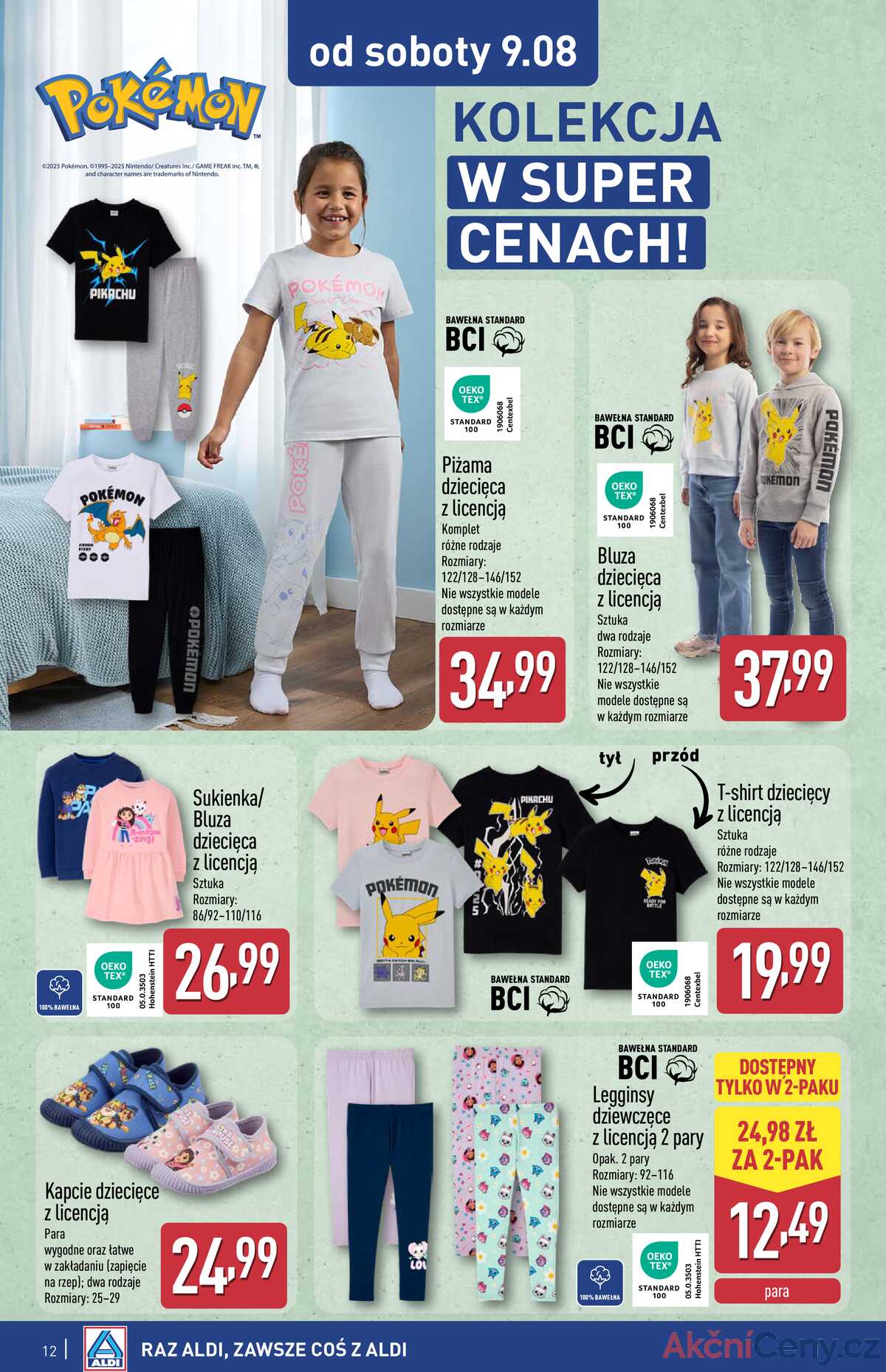 Leták Aldi Polsko 6.8.-12.8.2025 strana 12