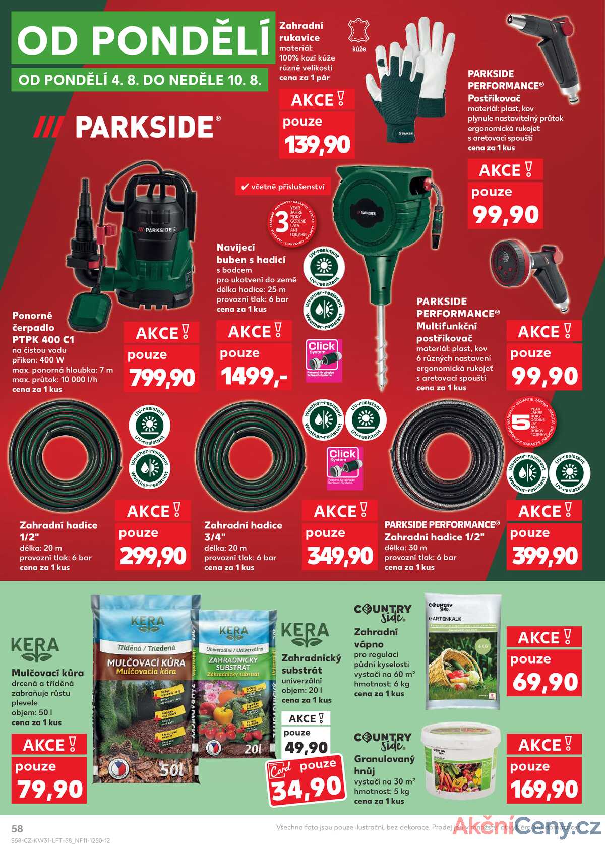 Kaufland 30.7. - 5.8. - Kaufland Poděbrady - U Garáží strana 58