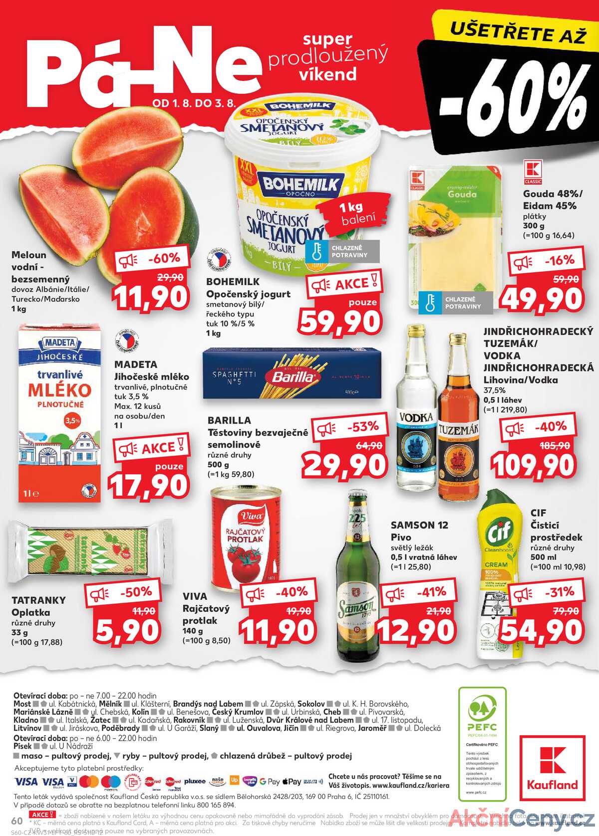 Kaufland 30.7. - 5.8. - Kaufland Poděbrady - U Garáží strana 60