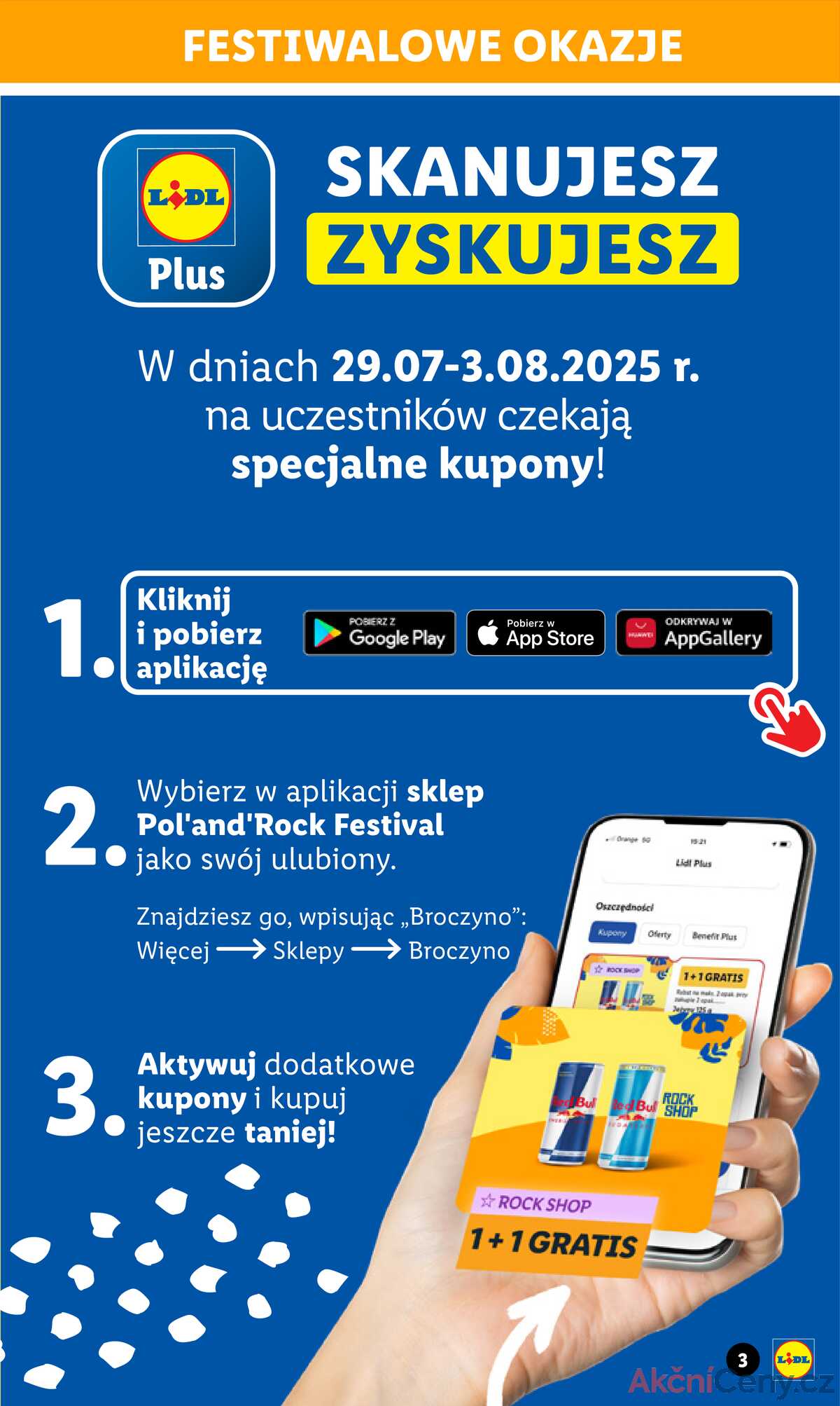 Leták Lidl Polsko 29.7.-4.8.2025 strana 3