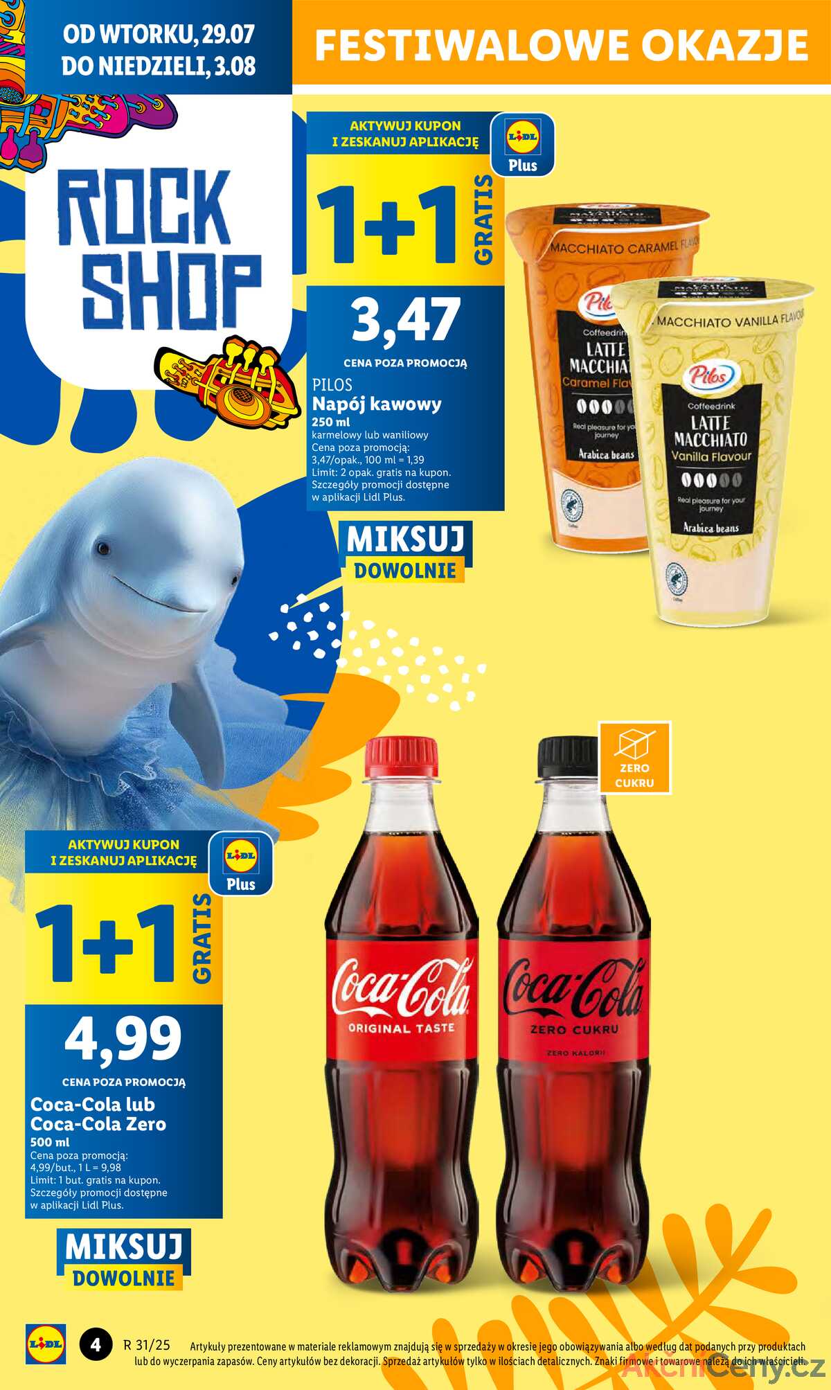 Leták Lidl Polsko 29.7.-4.8.2025 strana 4