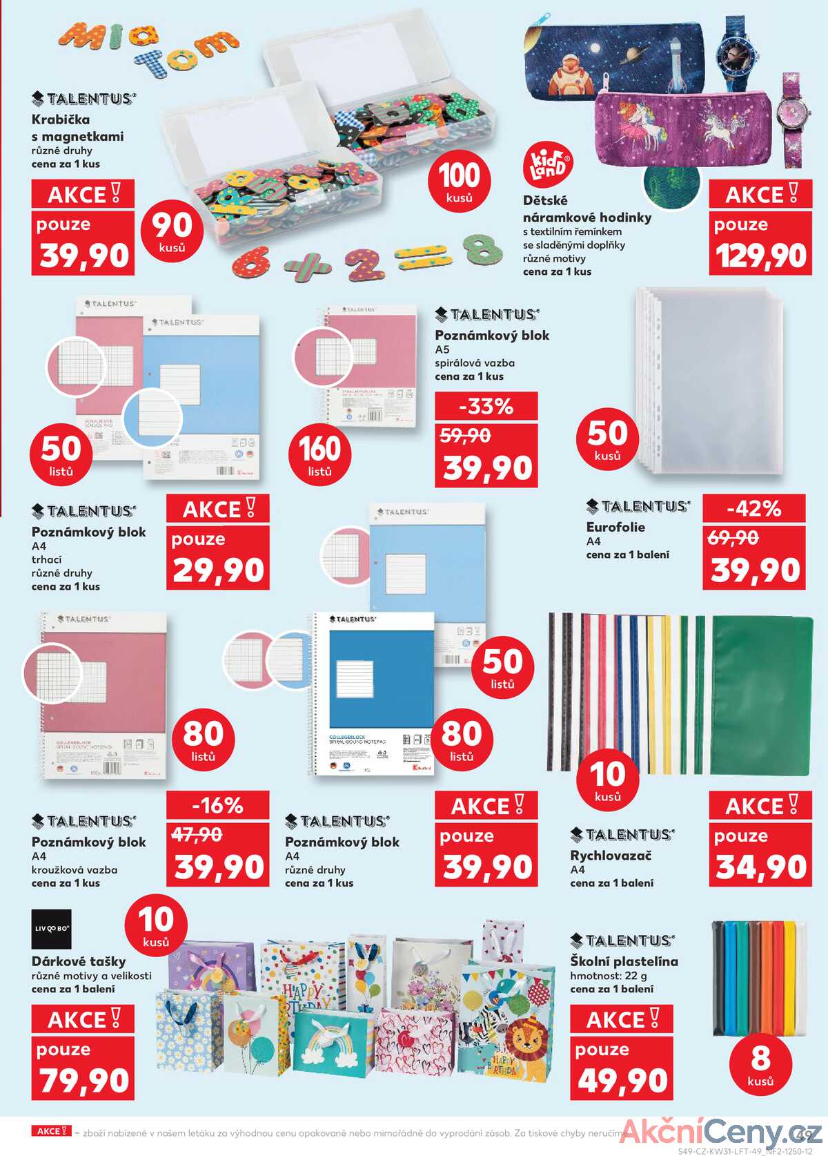 Kaufland 30.7. - 5.8. - Kaufland Přerov (Želatovská) strana 49