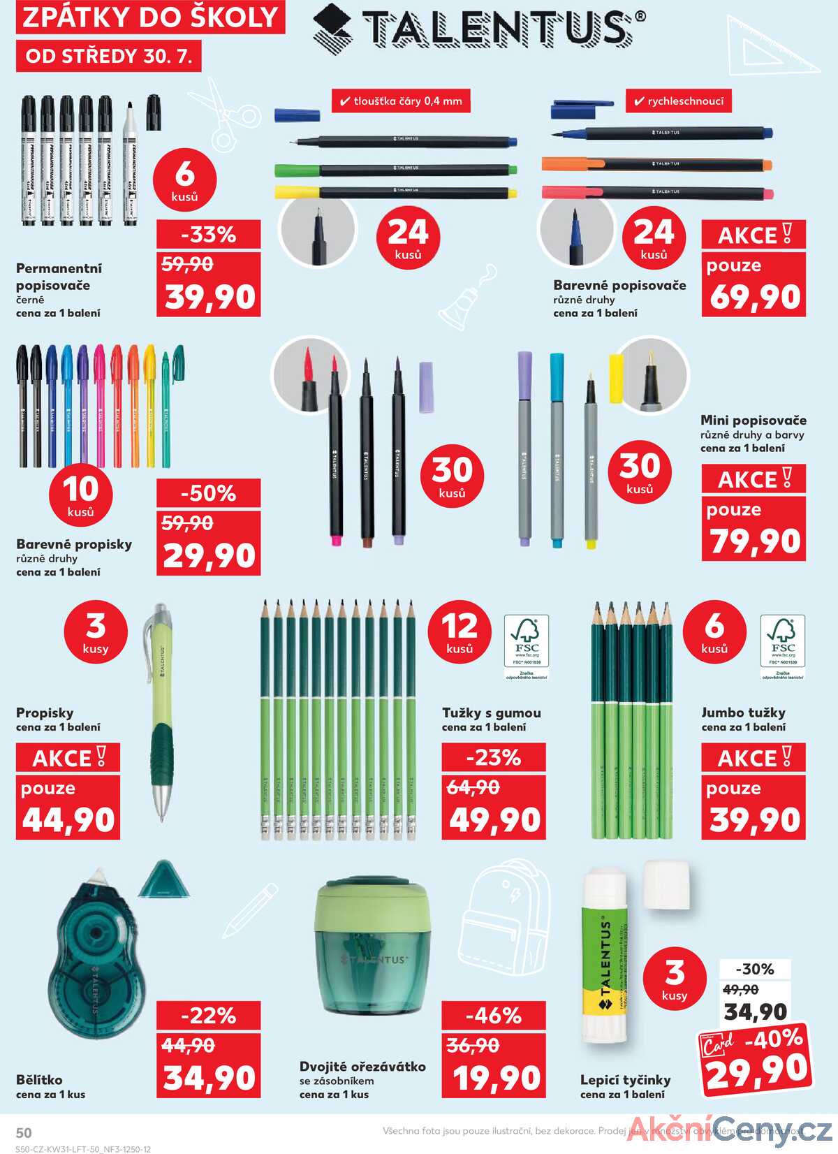 Kaufland 30.7. - 5.8. - Kaufland Přerov (Želatovská) strana 50