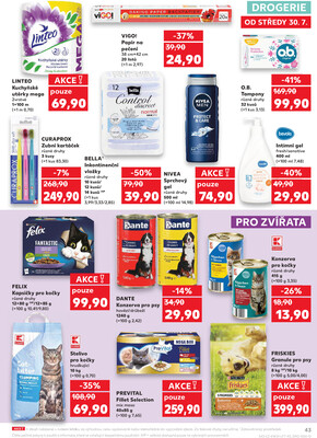 Kaufland 30.7. - 5.8. - Kaufland - Znojmo (Jarošova)