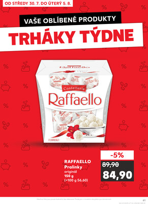 Kaufland 30.7. - 5.8. - Kaufland - Znojmo (Jarošova)