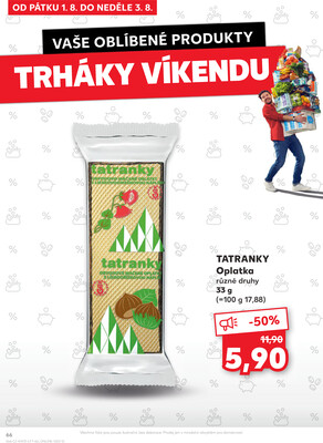 Kaufland 30.7. - 5.8. - Kaufland - Znojmo (Jarošova)