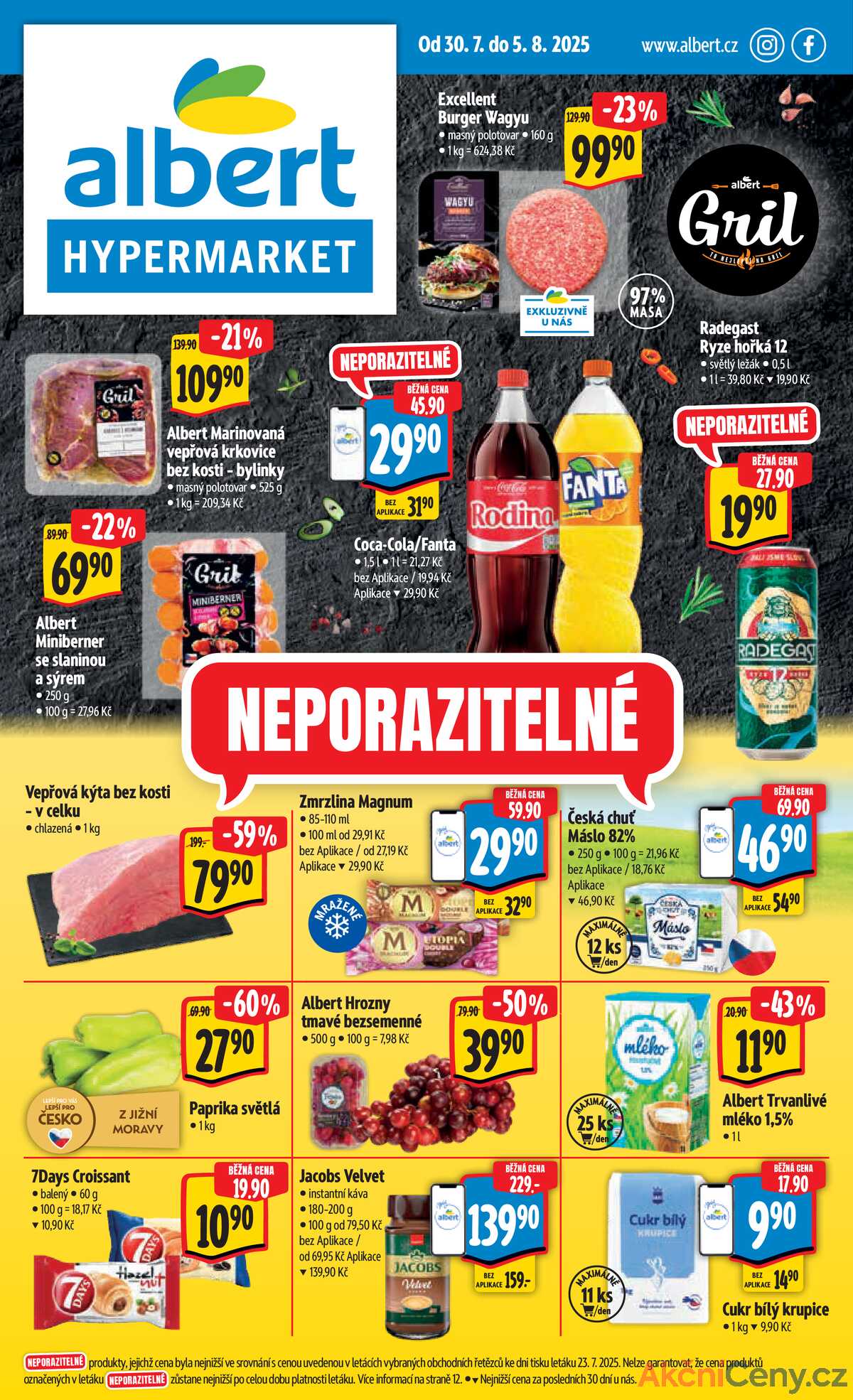 Albert  Hypermarket od 30.7. do 5.8.2025 strana 1