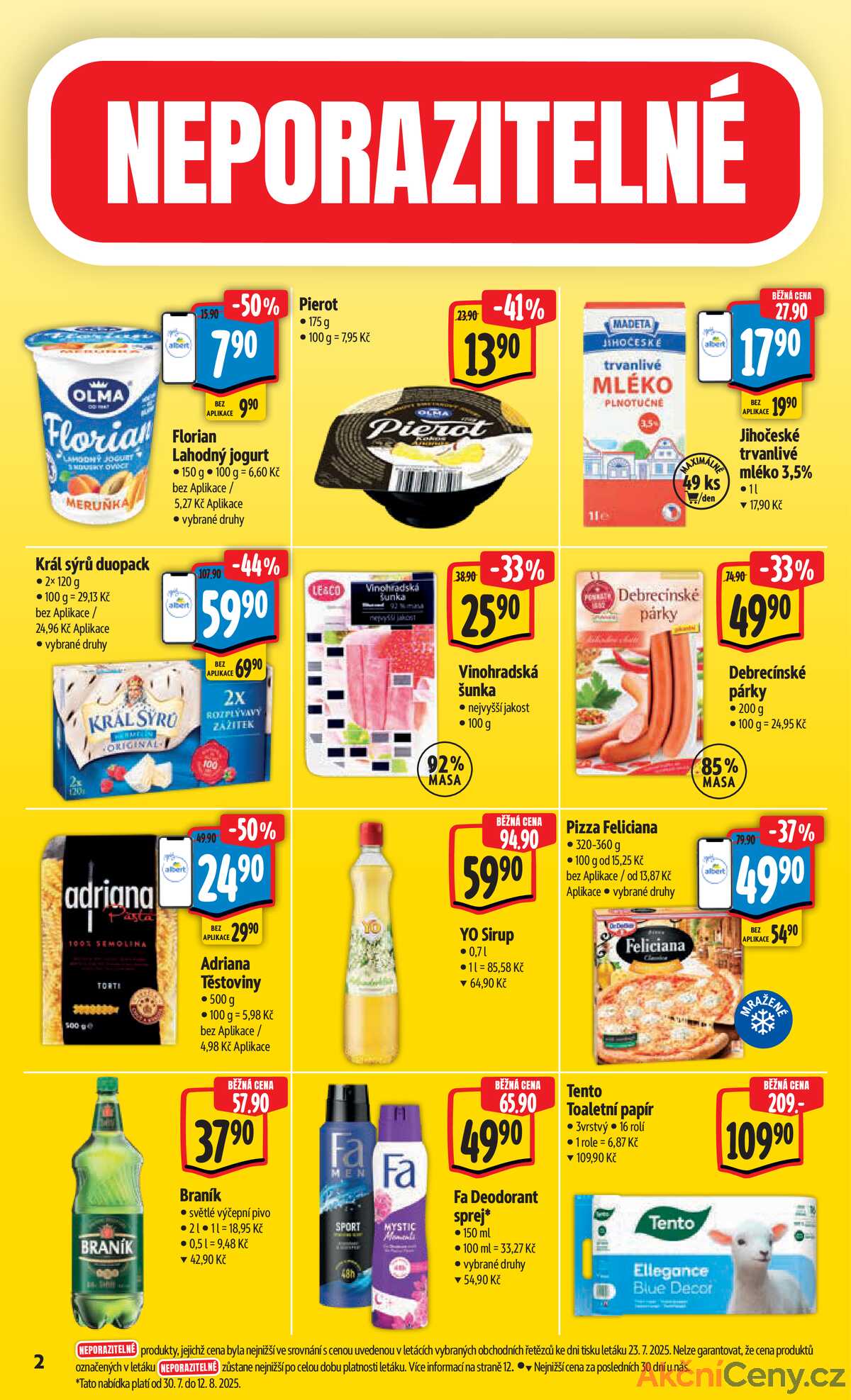 Albert  Hypermarket od 30.7. do 5.8.2025 strana 2