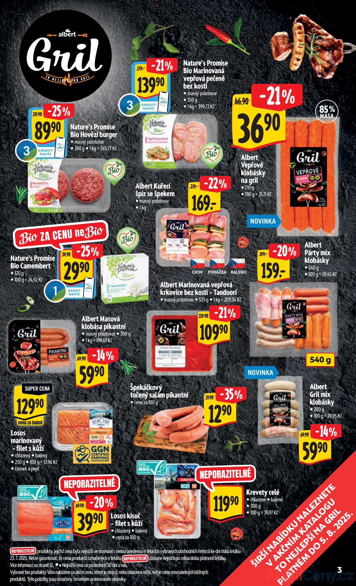 Albert  Hypermarket od 30.7. do 5.8.2025 strana 3