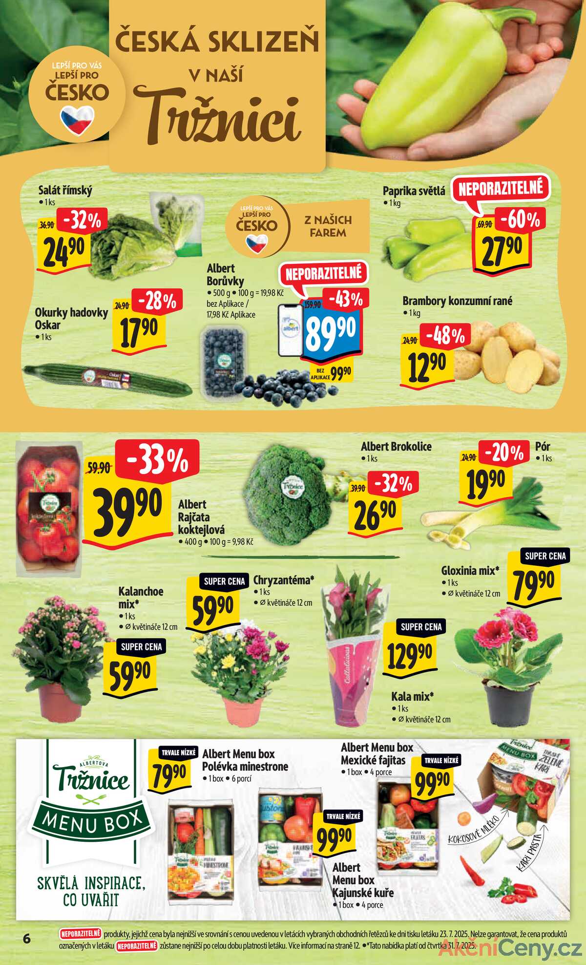 Albert  Hypermarket od 30.7. do 5.8.2025 strana 6