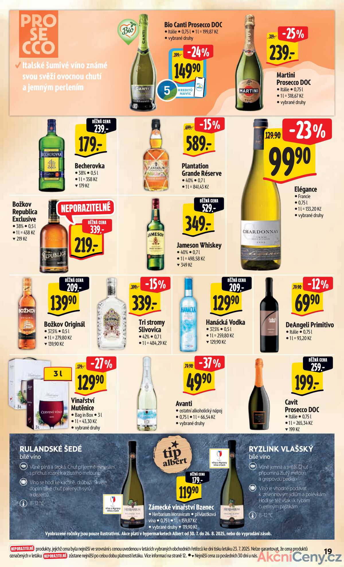 Albert  Hypermarket od 30.7. do 5.8.2025 strana 21