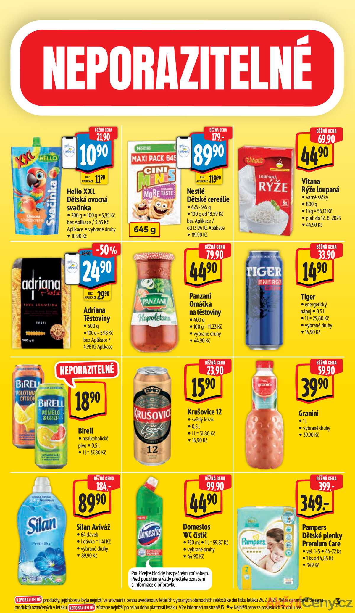 Albert Supermarket od 30.7. do 5.8.2025 strana 3