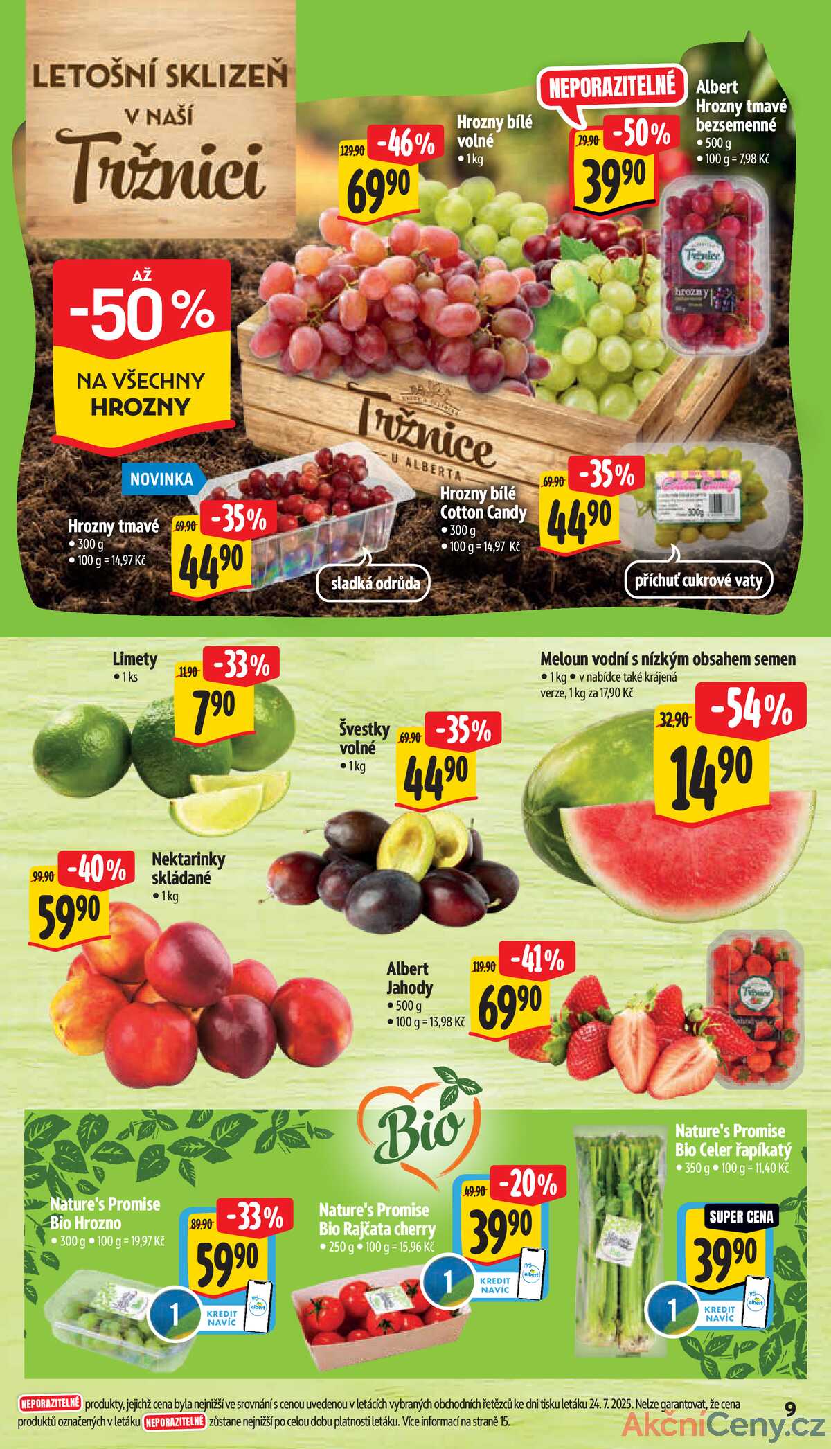 Albert Supermarket od 30.7. do 5.8.2025 strana 9