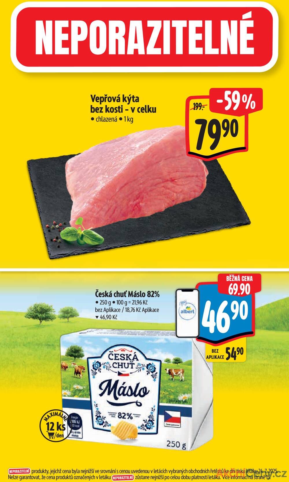 Leták Albert - Albert Supermarket Jihomoravský od 30.7. do 5.8.2025 - strana 2