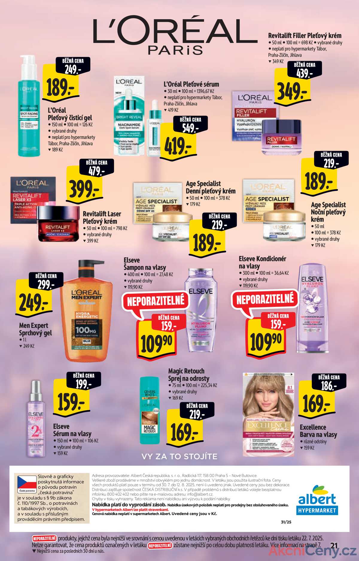Albert  Hypermarket katalog Brand od 30.7. do 12.8.2025 strana 21