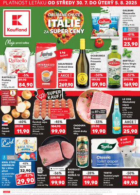 Kaufland 30.7. - 5.8. - Kaufland Humpolec