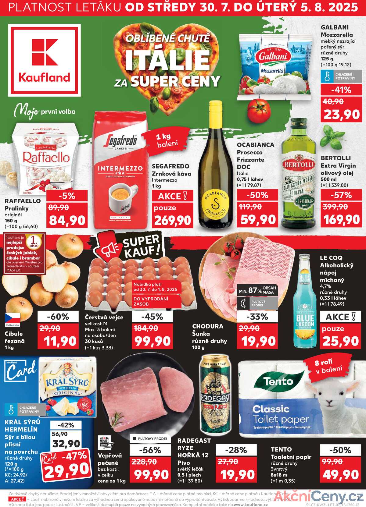 Kaufland 30.7. - 5.8. - Kaufland - Bruntál strana 1