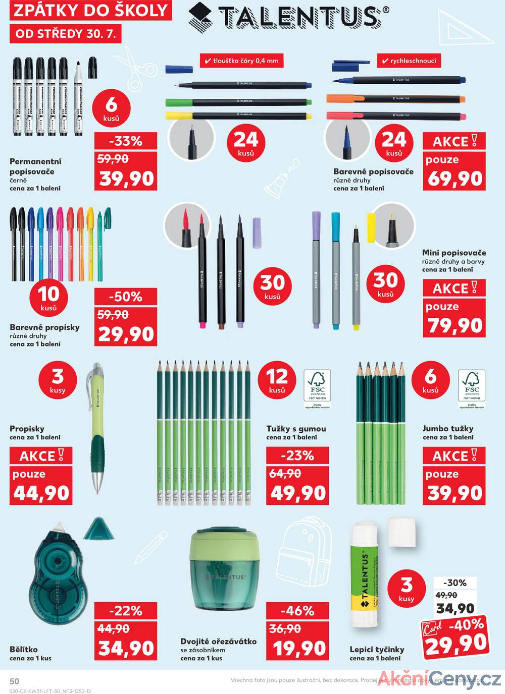 Leták Kaufland - Kaufland 30.7. - 5.8. - Kaufland - Ostrava - Zábřeh - strana 50