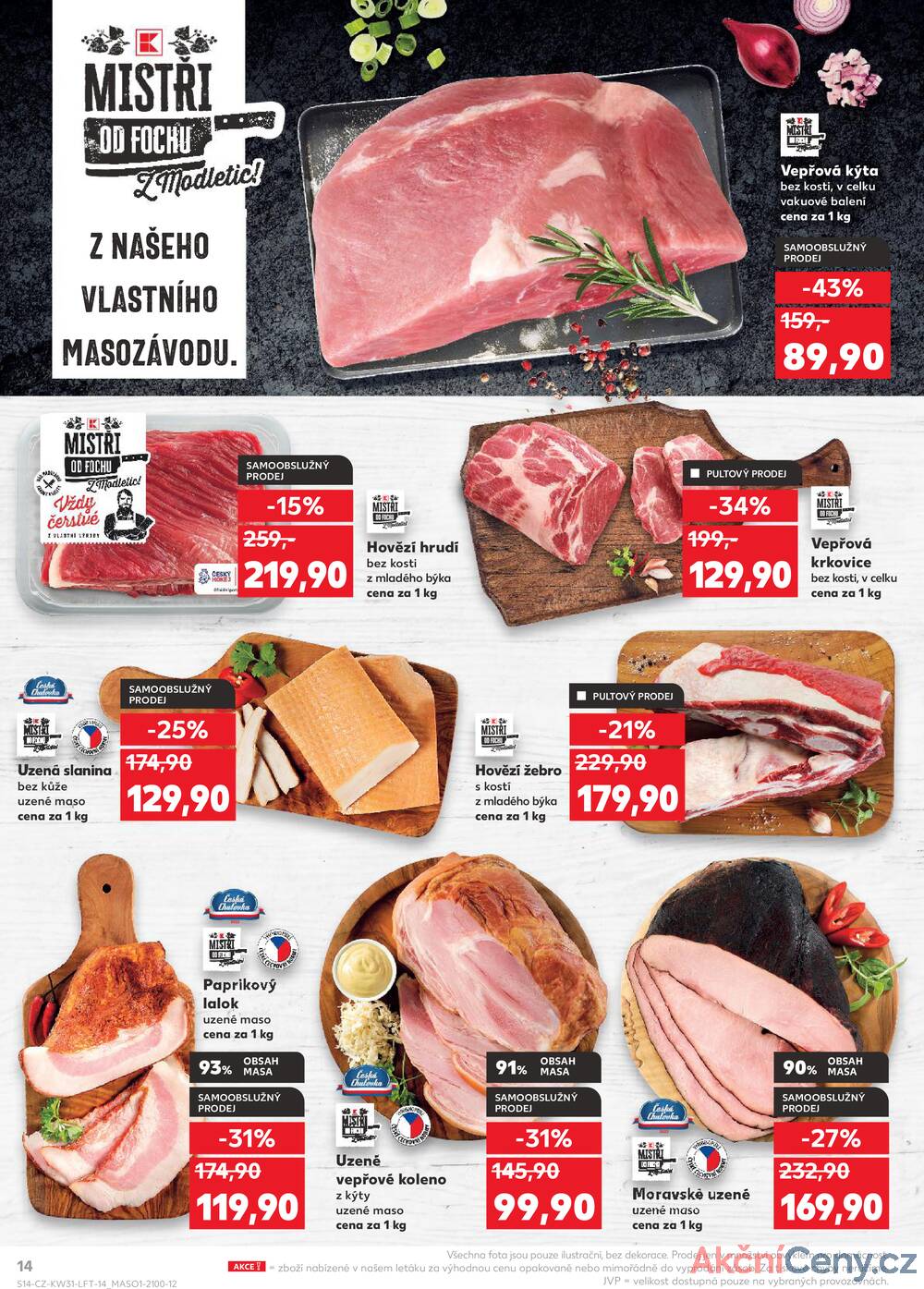 Leták Kaufland - Kaufland 30.7. - 5.8. - Kaufland - Plzeň (Sukova) - strana 14