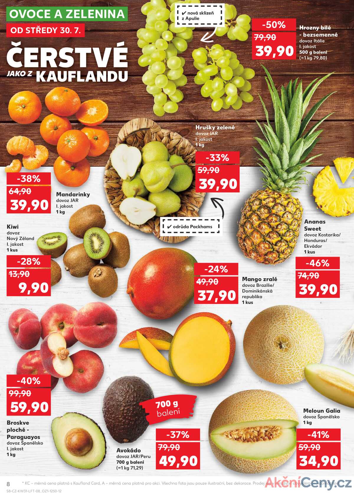 Kaufland 30.7. - 5.8. - Kaufland - Praha 6 (Vypich) strana 8