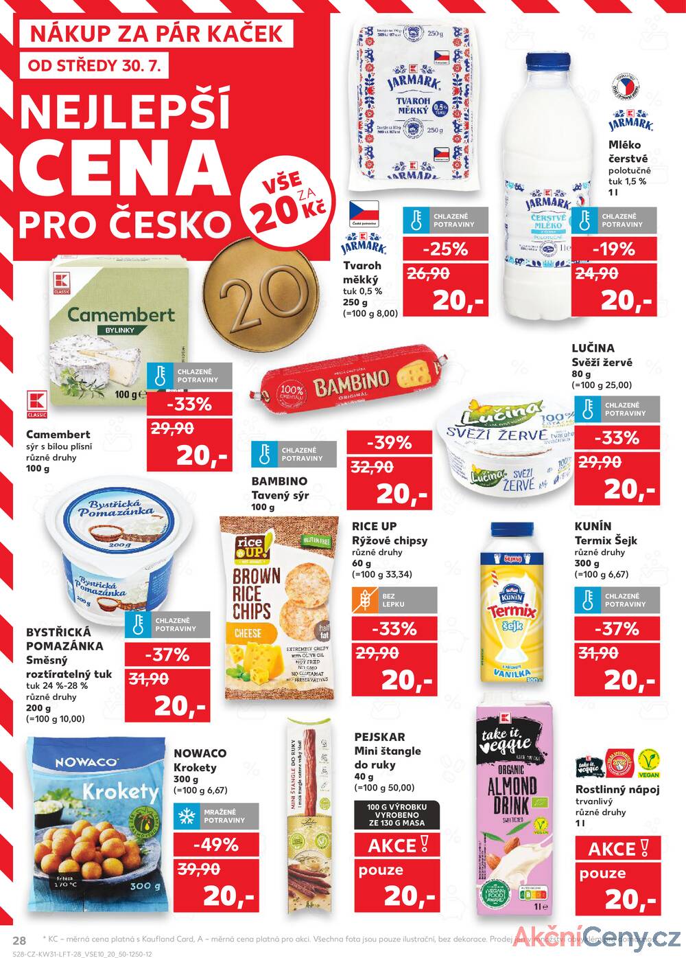 Leták Kaufland - Kaufland 30.7. - 5.8. - Kaufland - Kutná Hora - strana 28