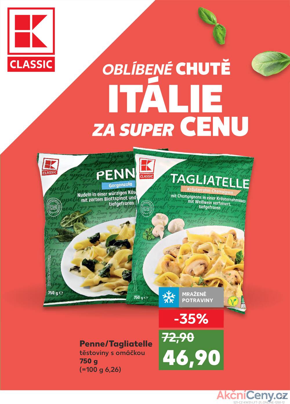 Leták Kaufland - Kaufland 30.7. - 5.8. - Kaufland - Valašské Meziříčí - strana 21