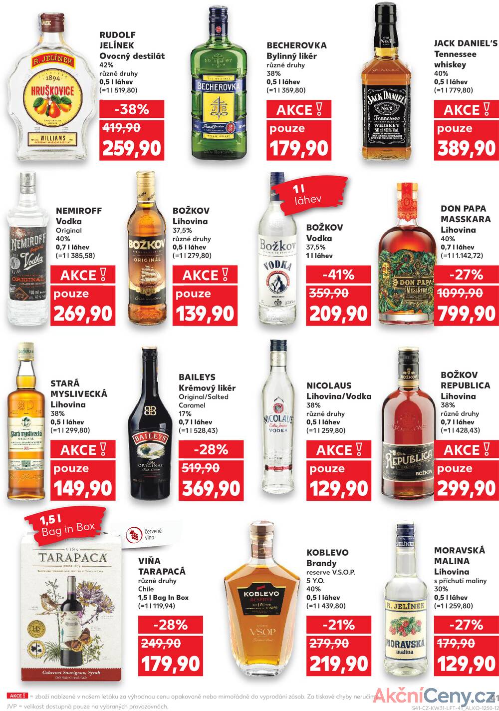 Leták Kaufland - Kaufland 30.7. - 5.8. - Kaufland - Valašské Meziříčí - strana 41