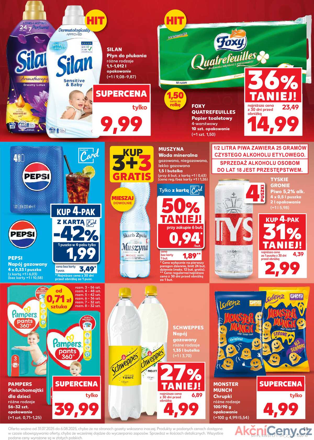Leták Kaufland Polsko 31.7.-6.8.2025 - Noviny týdne strana 11