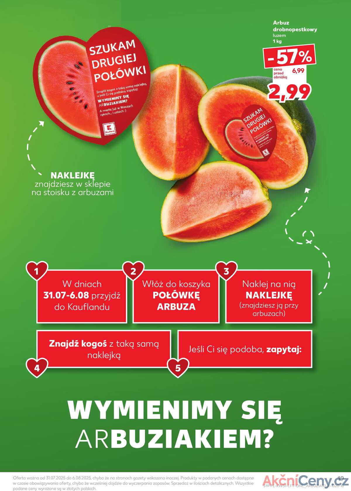 Leták Kaufland Polsko 31.7.-6.8.2025 - Noviny týdne strana 19