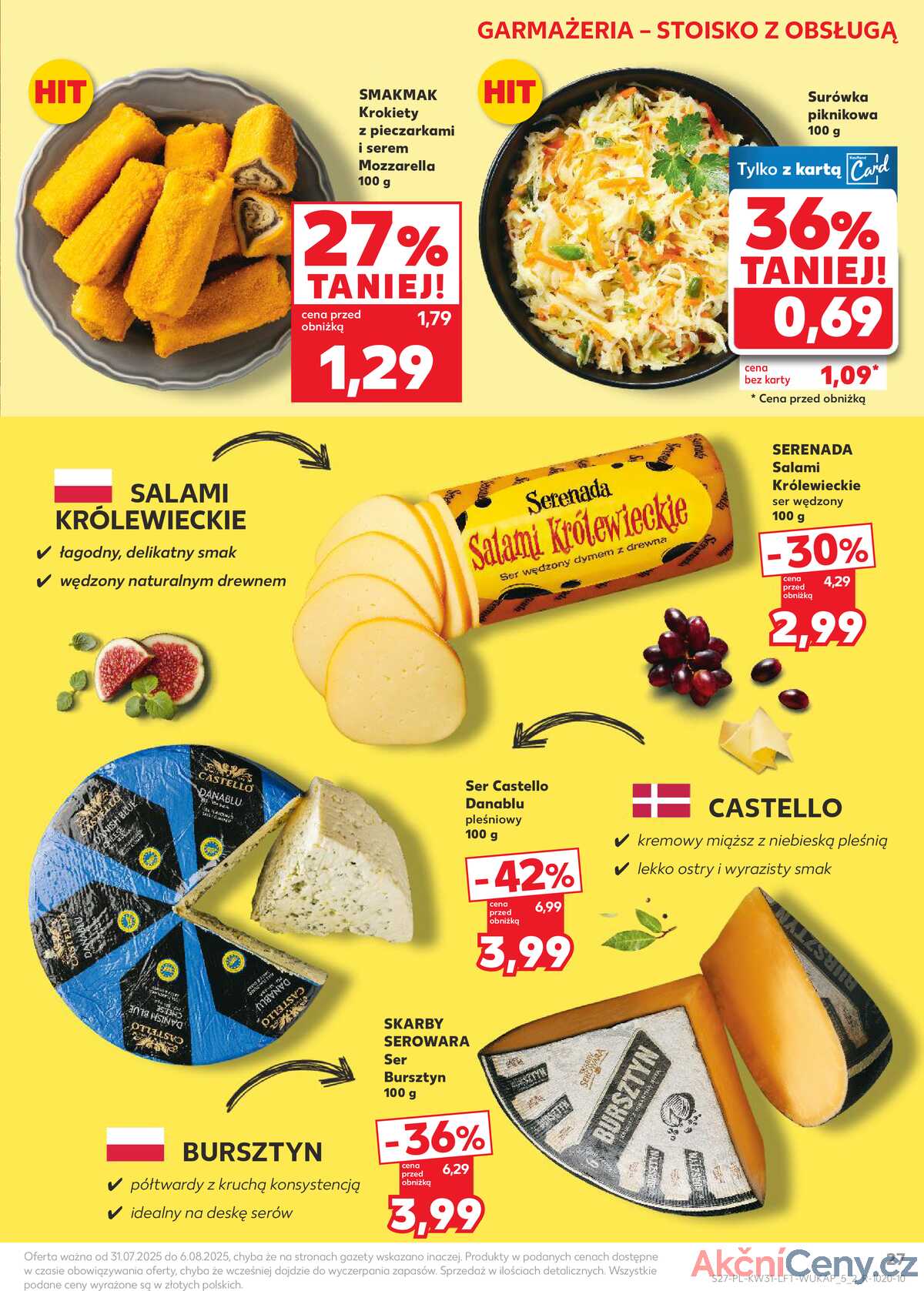 Leták Kaufland Polsko 31.7.-6.8.2025 - Noviny týdne strana 27