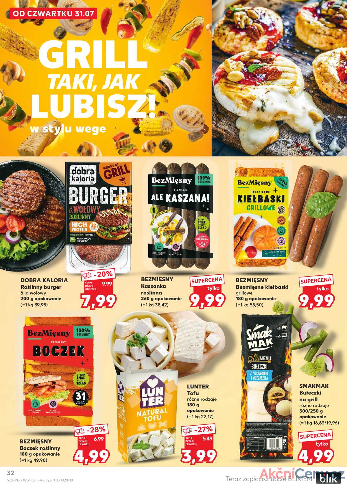 Leták Kaufland Polsko 31.7.-6.8.2025 - Noviny týdne strana 32