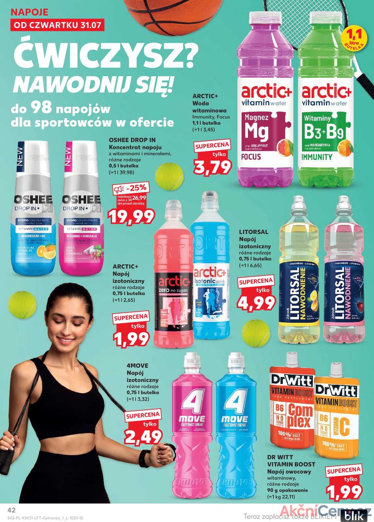 Leták Kaufland Polsko 31.7.-6.8.2025 - Noviny týdne strana 42