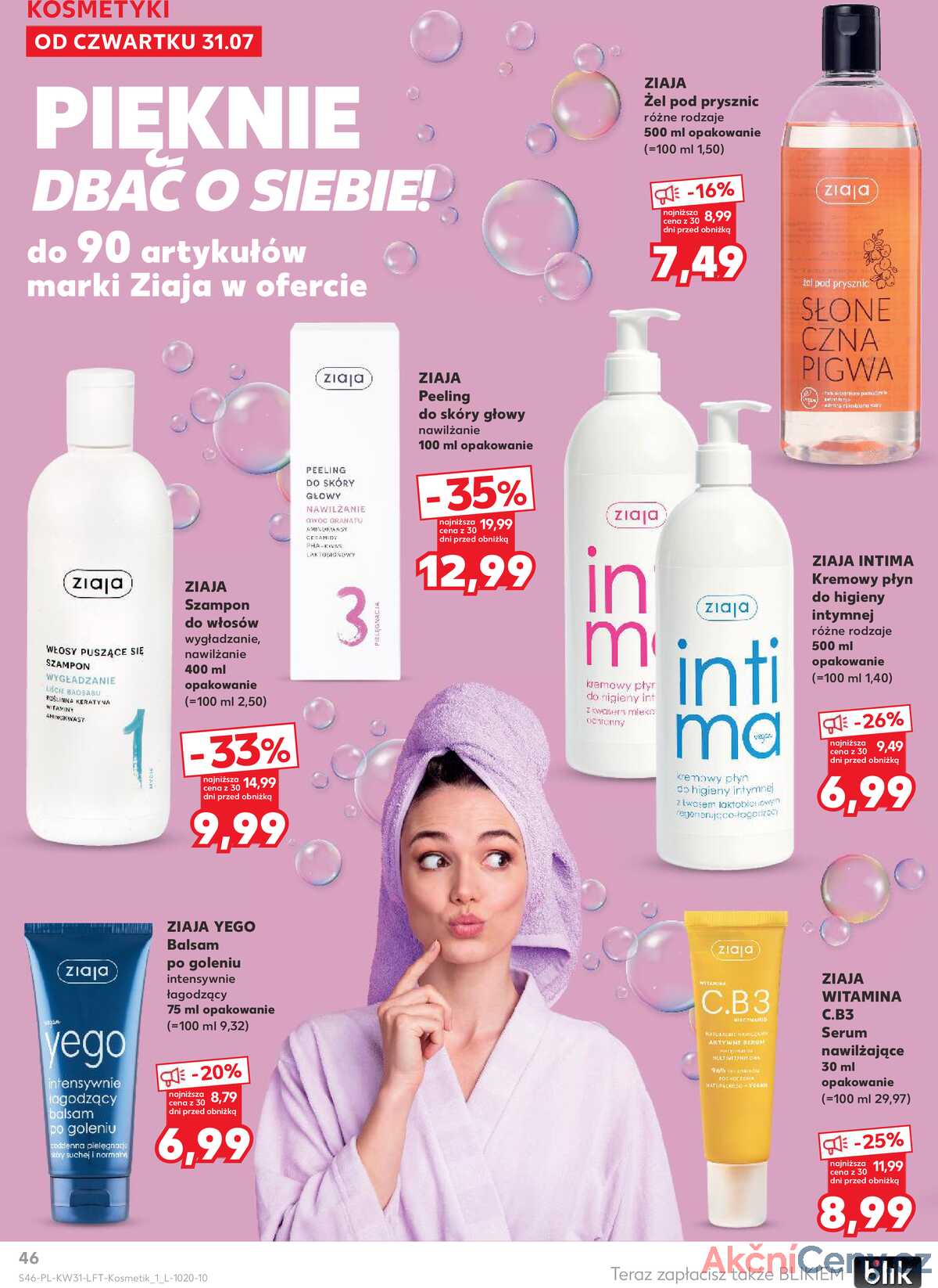 Leták Kaufland Polsko 31.7.-6.8.2025 - Noviny týdne strana 46