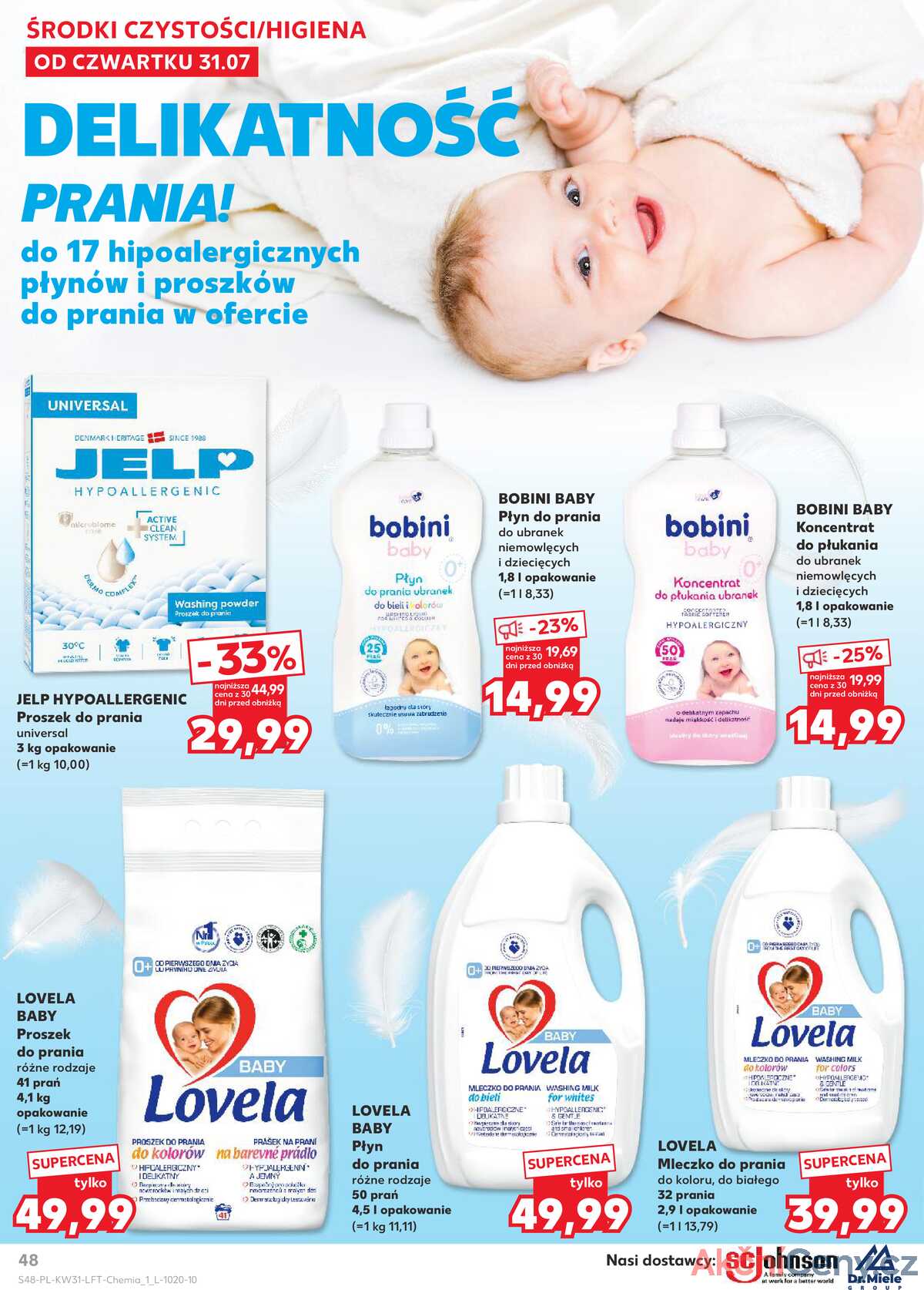 Leták Kaufland Polsko 31.7.-6.8.2025 - Noviny týdne strana 48