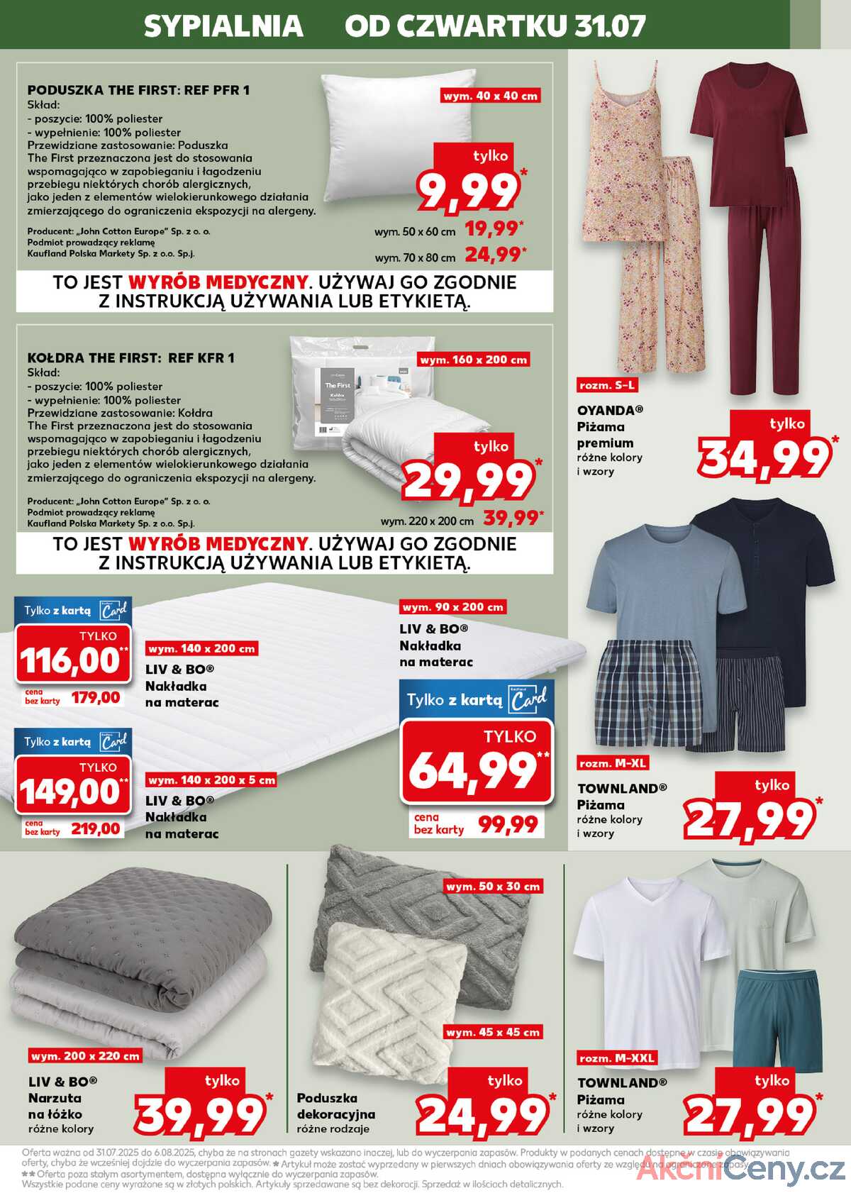 Leták Kaufland Polsko 31.7.-6.8.2025 strana 5