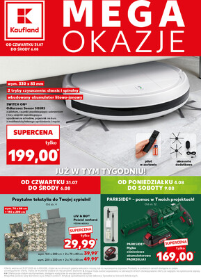 Leták Kaufland Polsko 31.7.-6.8.2025
