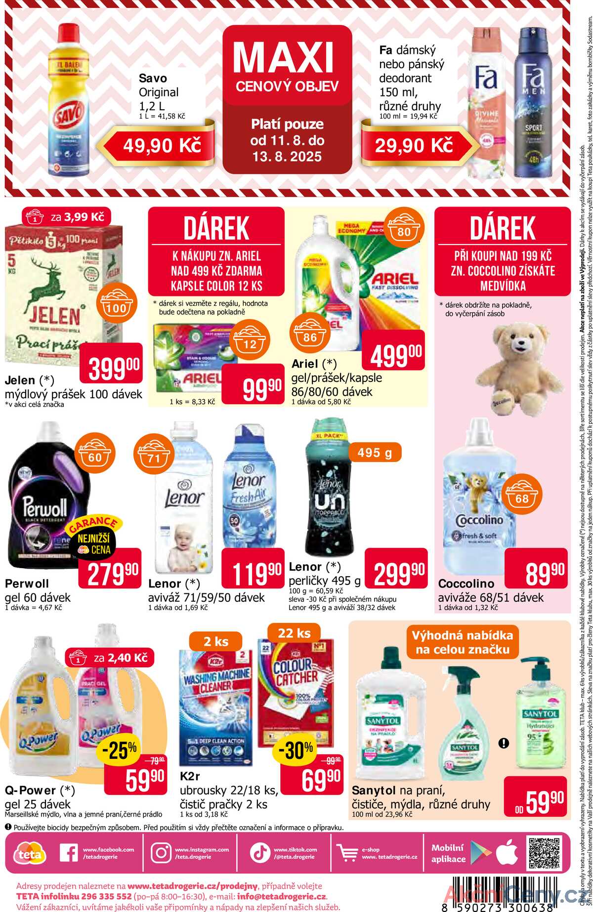 Teta drogerie  od 31.7. do 12.8.2025 strana 14