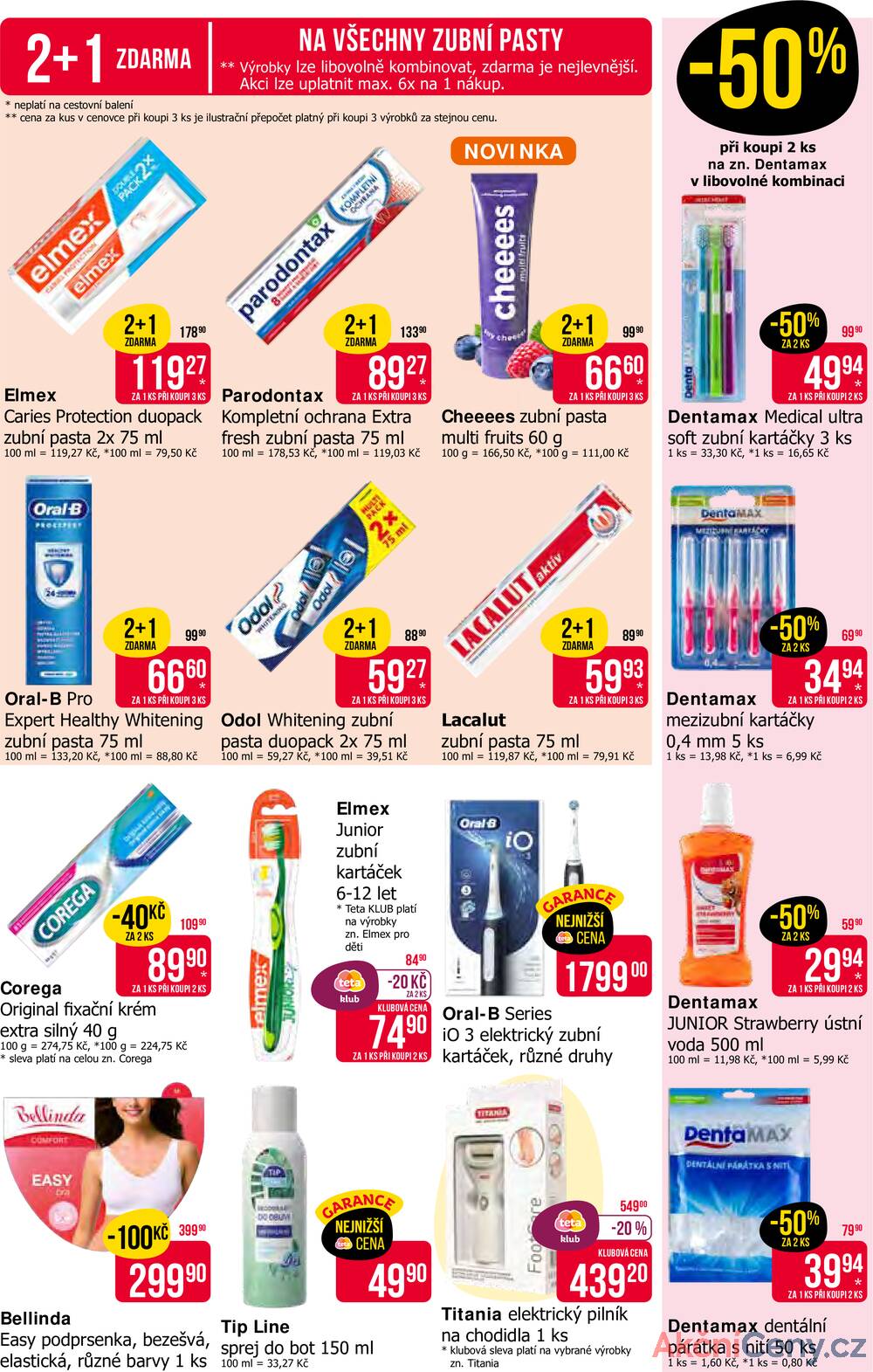 Leták Teta drogerie - Teta drogerie od 31.7. do 12.8.2025 - strana 8 Leták Teta drogerie - Teta drogerie od 31.7. do 12.8.2025 - strana 8