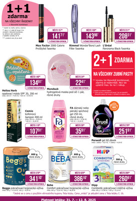 Leták Teta drogerie
		  platný do 12.8.2025 - strana 2