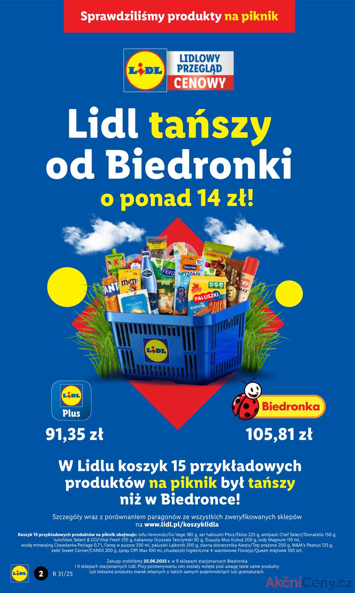Leták Lidl Polsko 31.7.-2.8.2025 strana 2