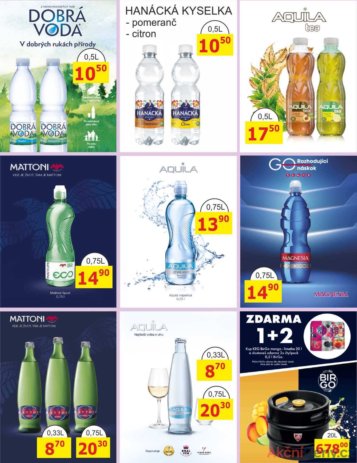 BENE Nápoje od 1.8. do 31.8.2025 strana 7