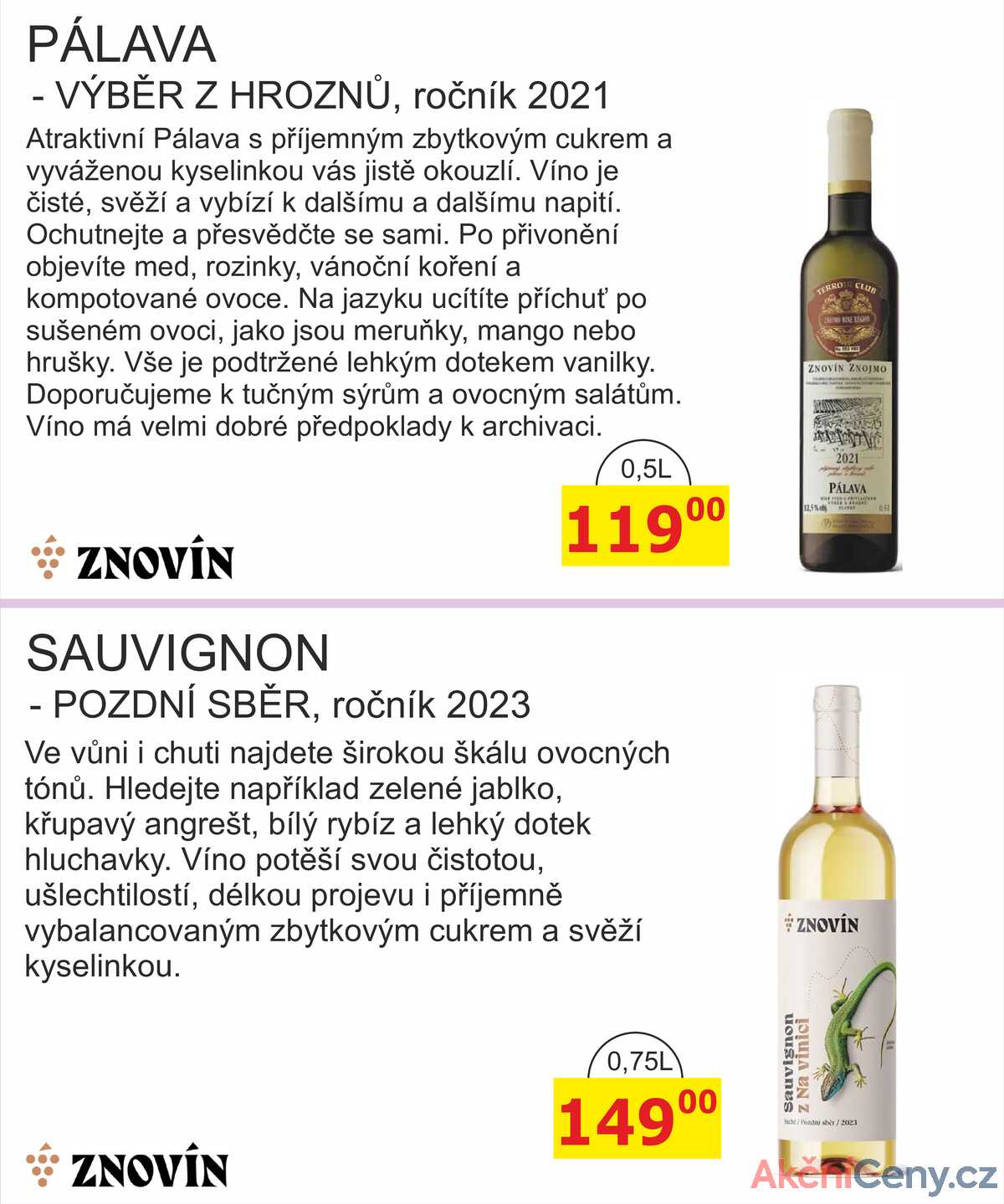 BENE Nápoje od 1.8. do 31.8.2025 strana 60
