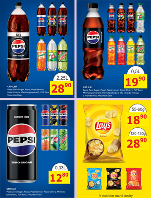 BENE Nápoje od 1.8. do 31.8.2025