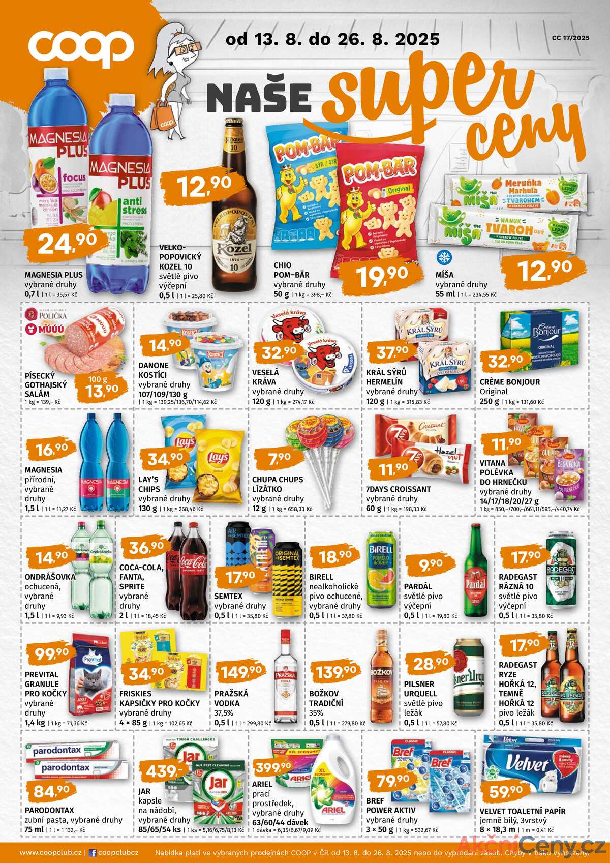 COOP Super Cena do 12.8. strana 1