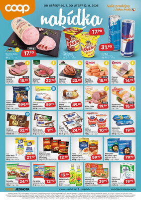 COOP Jihočeský region do 12.8.