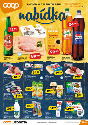 COOP Východočeský region do 12.8.